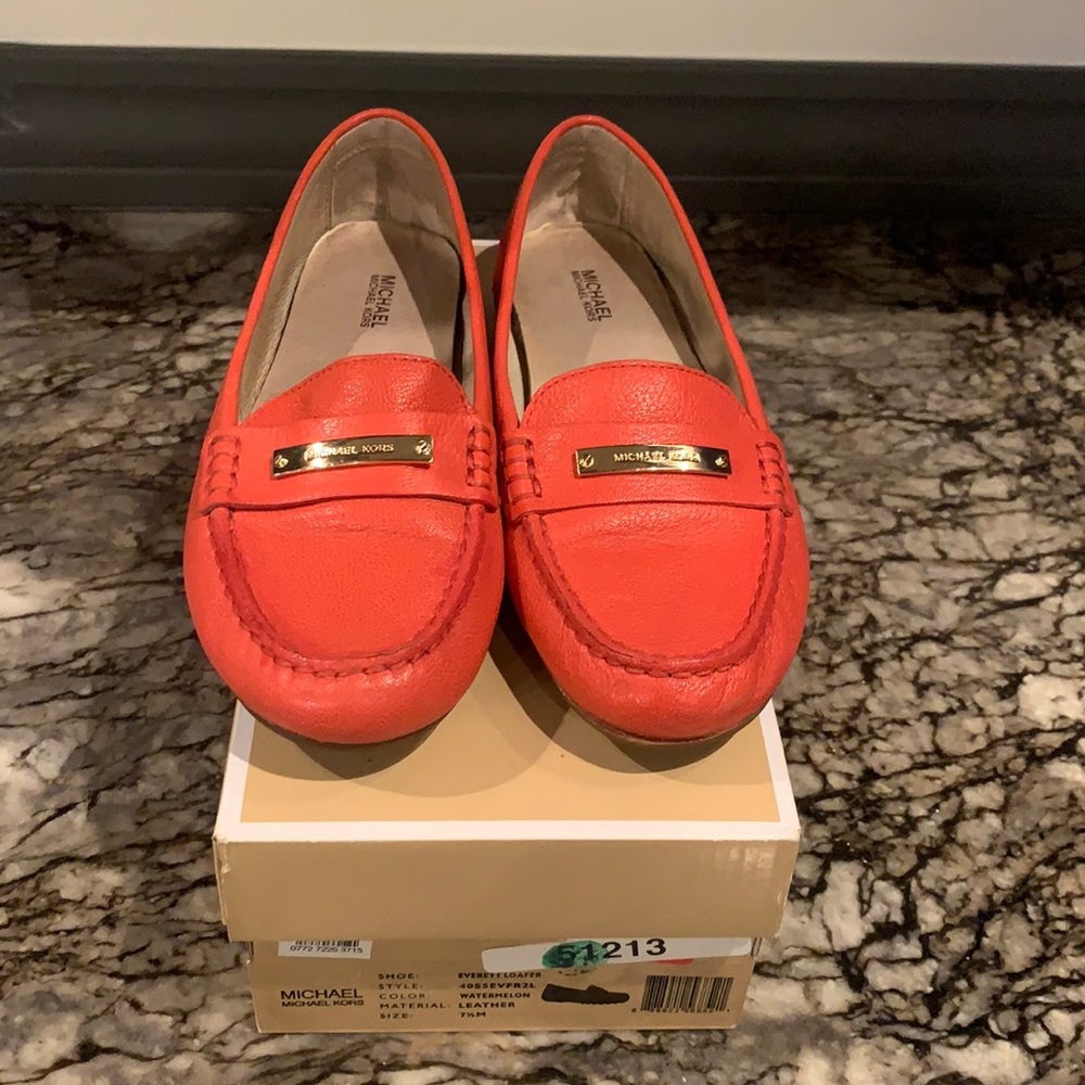 Michael kors modern shoe Everett loafer pink 7.5